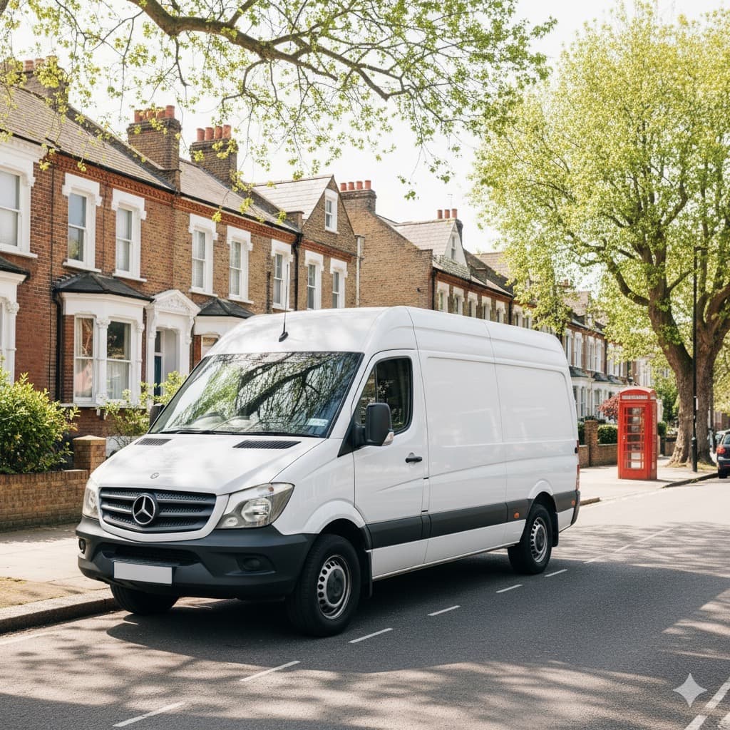 Professional delivery van